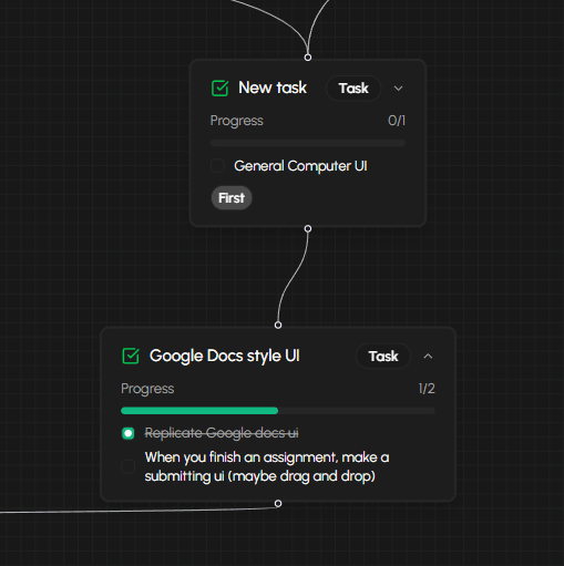 Visual Flow Builder Demo