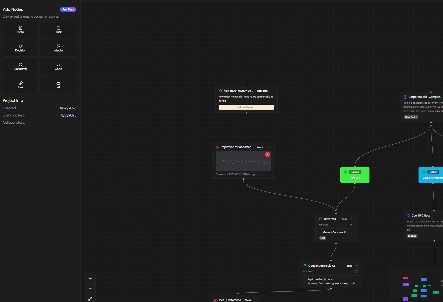 Visual Flow Builder Demo