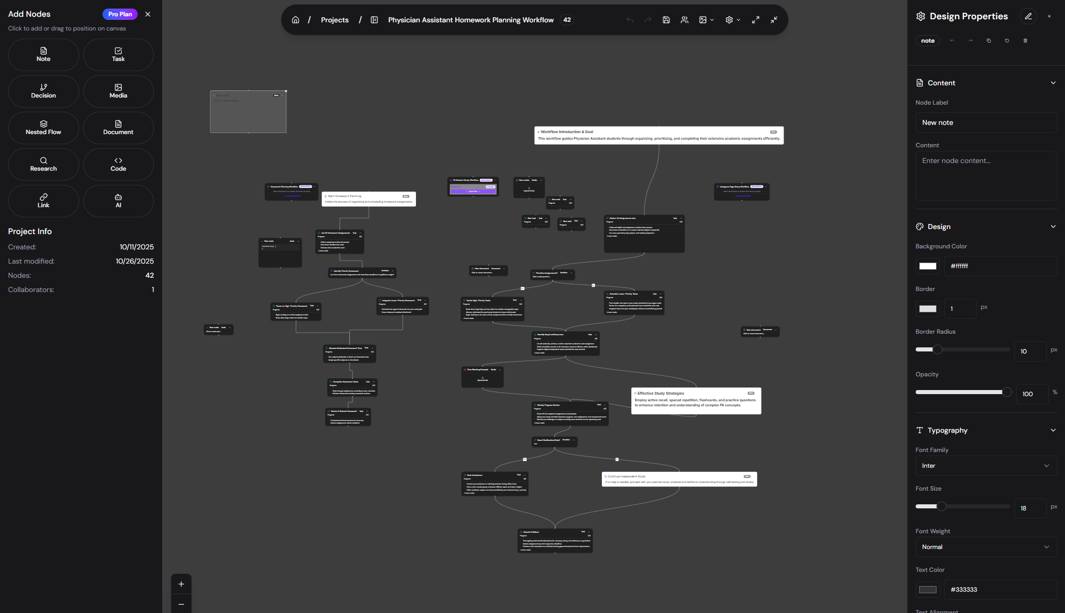 FlowStack AI-powered flowchart and roadmap creator